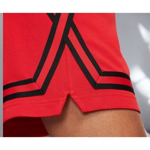 Nike Dri-FIT Fly Crossover Womens Basketball Elastic Waist Shorts Red NEW Medium - Picture 6 of 10